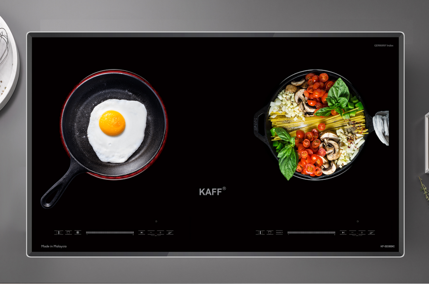 Bếp Điện Từ Âm KAFF KF-SD300IC | 01 Từ - 01 Hồng Ngoại