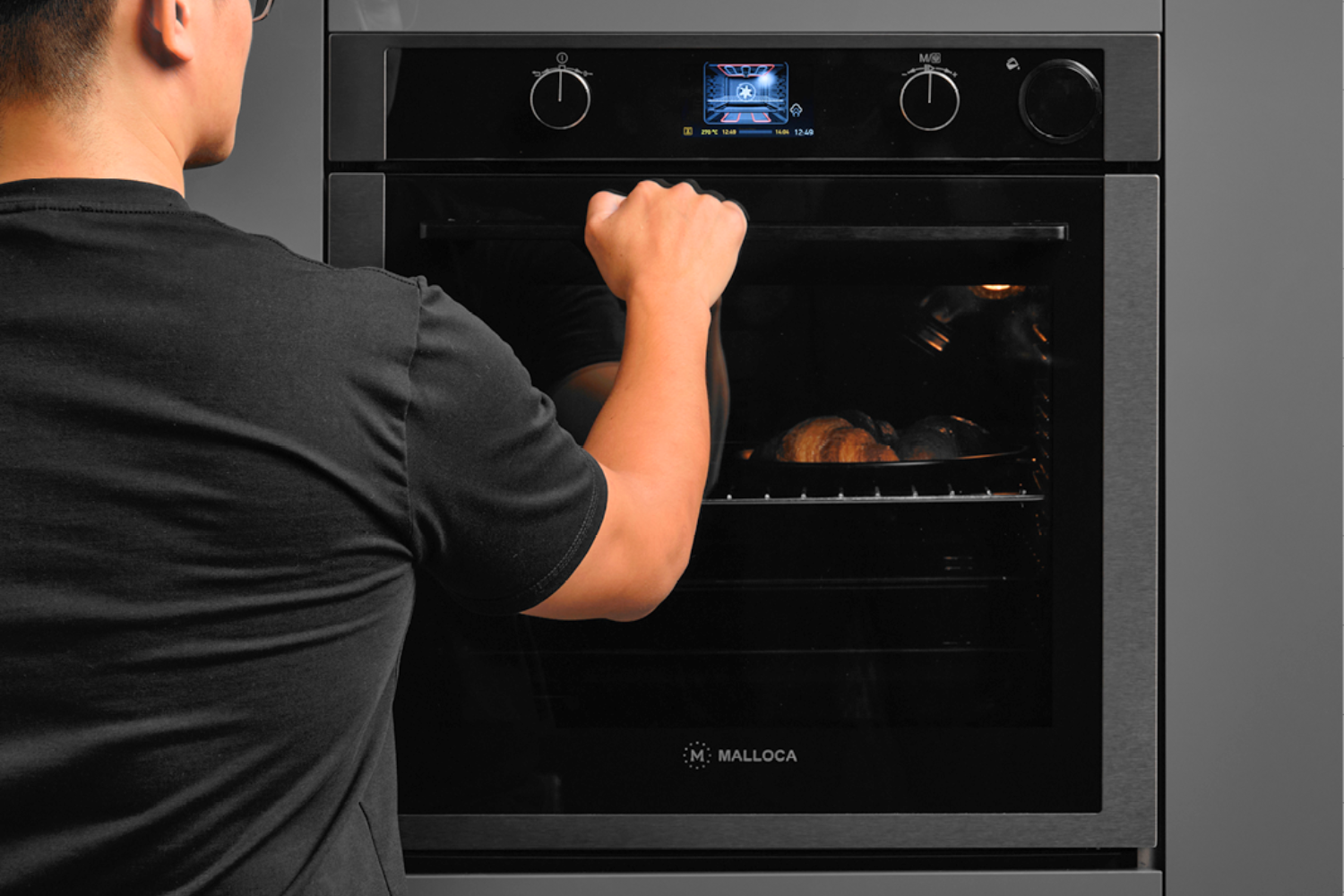 Lò Nướng Malloca MSO-A75TFT | Lắp Âm 75 Lít