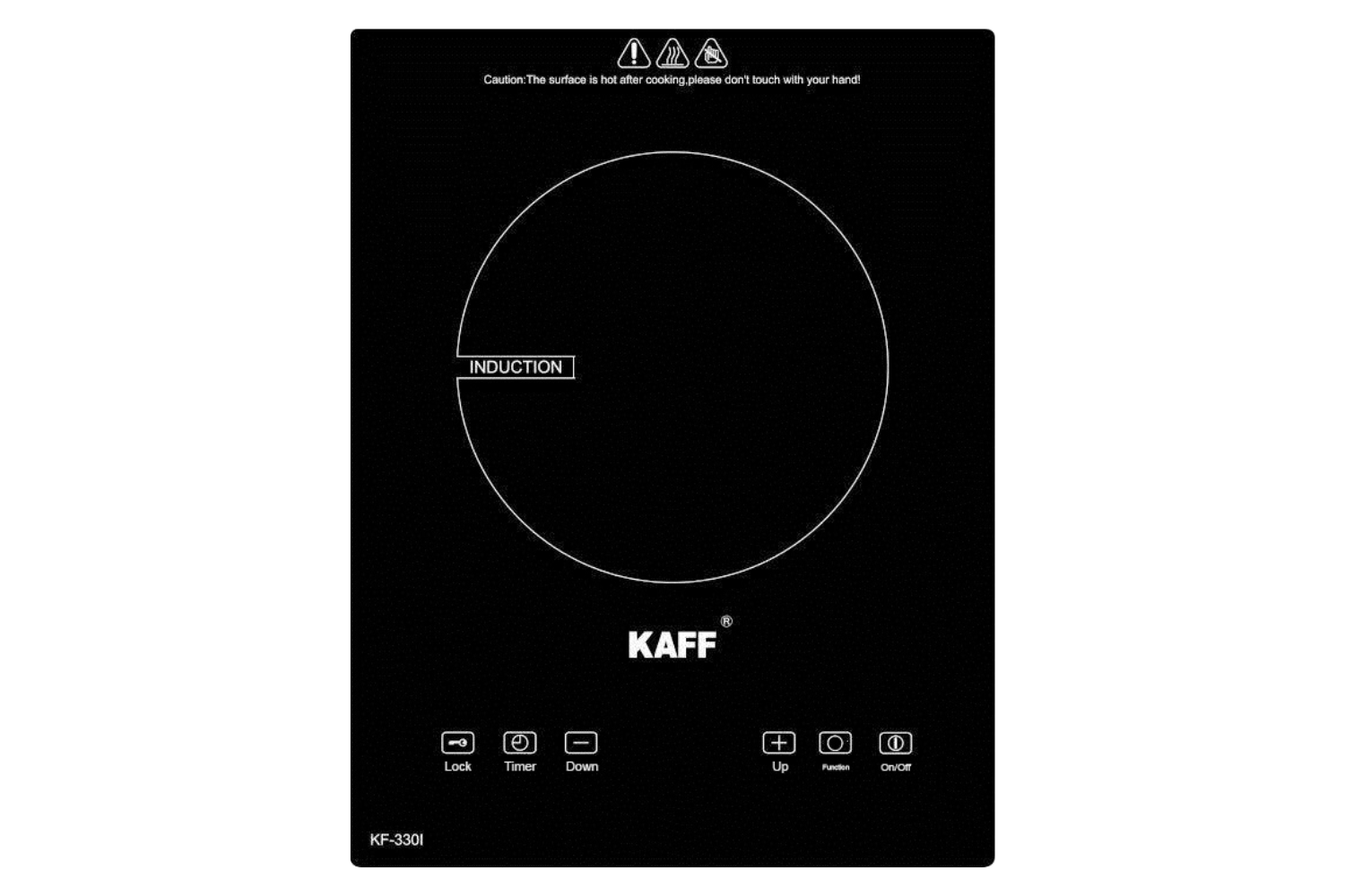 Bếp Từ Đơn Domino KAFF KF-330I | Lắp Âm 01 Vùng Nấu