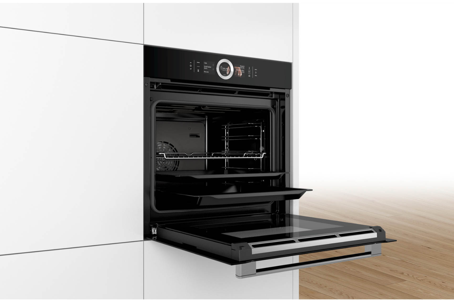 Lò Nướng - Hấp Bosch HSG636BB1 Series 8 | Lắp Âm 71 Lít