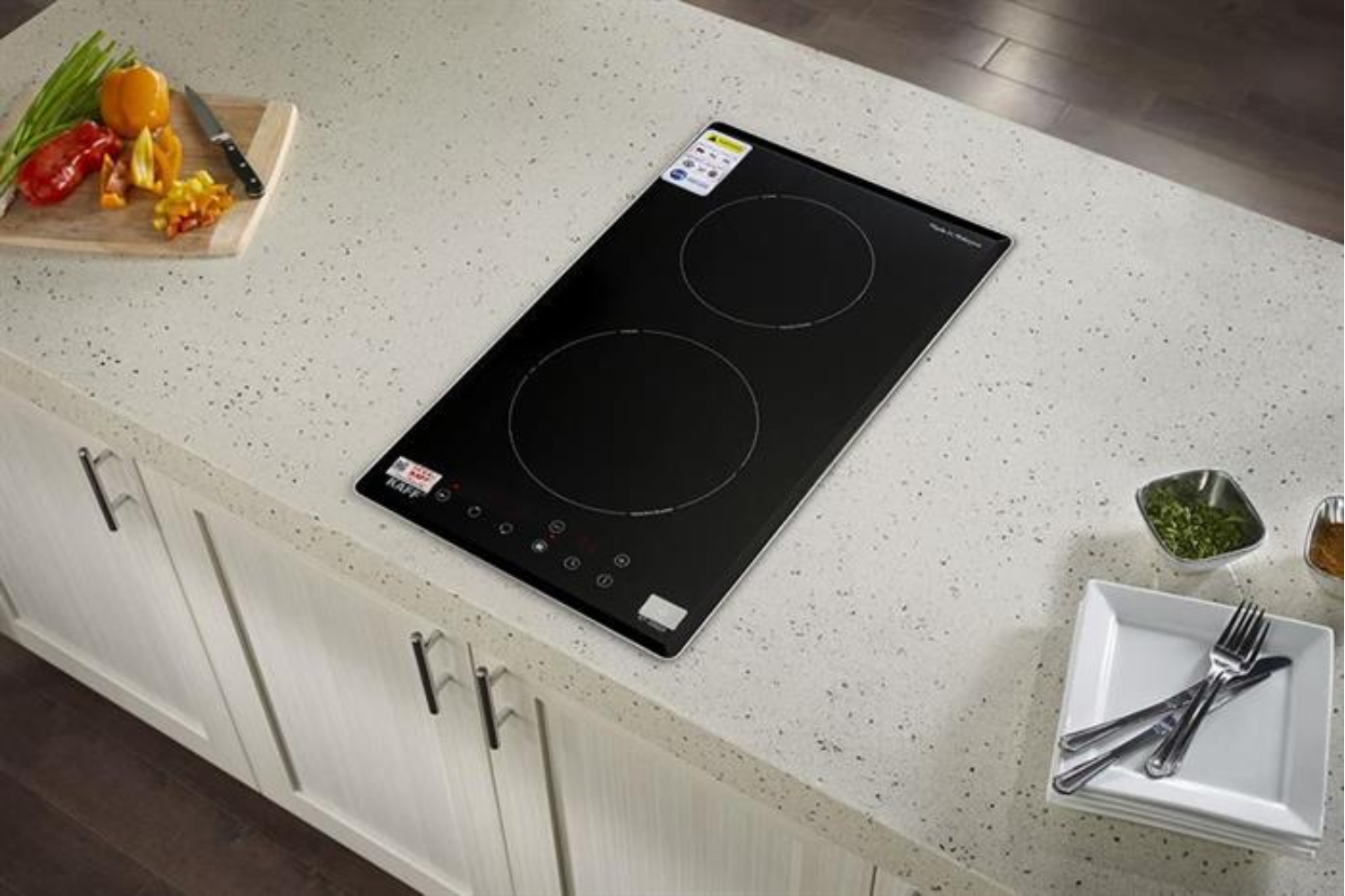 Bếp Từ Đôi Domino KAFF KF-330DI | Lắp Âm 02 Vùng Nấu