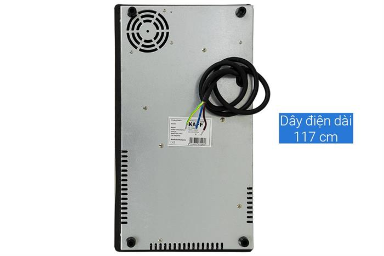 Bếp Điện Đôi Domino Âm KAFF KF-330DC | 02 Vùng Hồng Ngoại