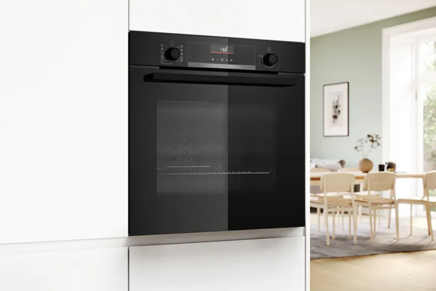 Lò Nướng Air Fry Bosch HBG536EB4 Serie 6 | Lắp Âm 71 Lít