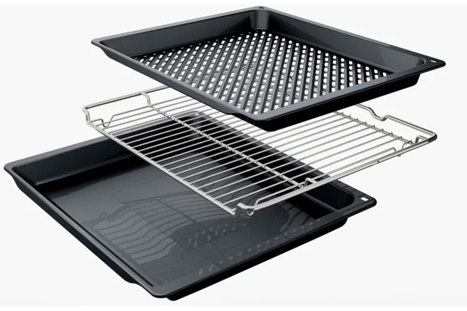 Lò Nướng Air Fry Bosch HBG536EB4 Serie 6 | Lắp Âm 71 Lít