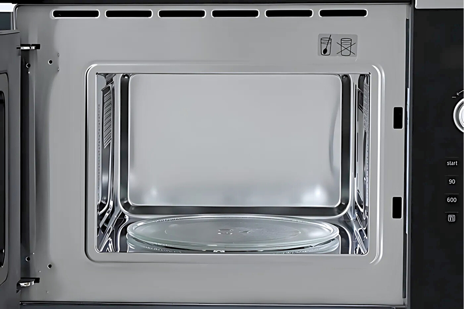 Lò Vi Sóng Lắp Âm Bosch HMT75M664 Serie 6 | Dung Tích 20 Lít