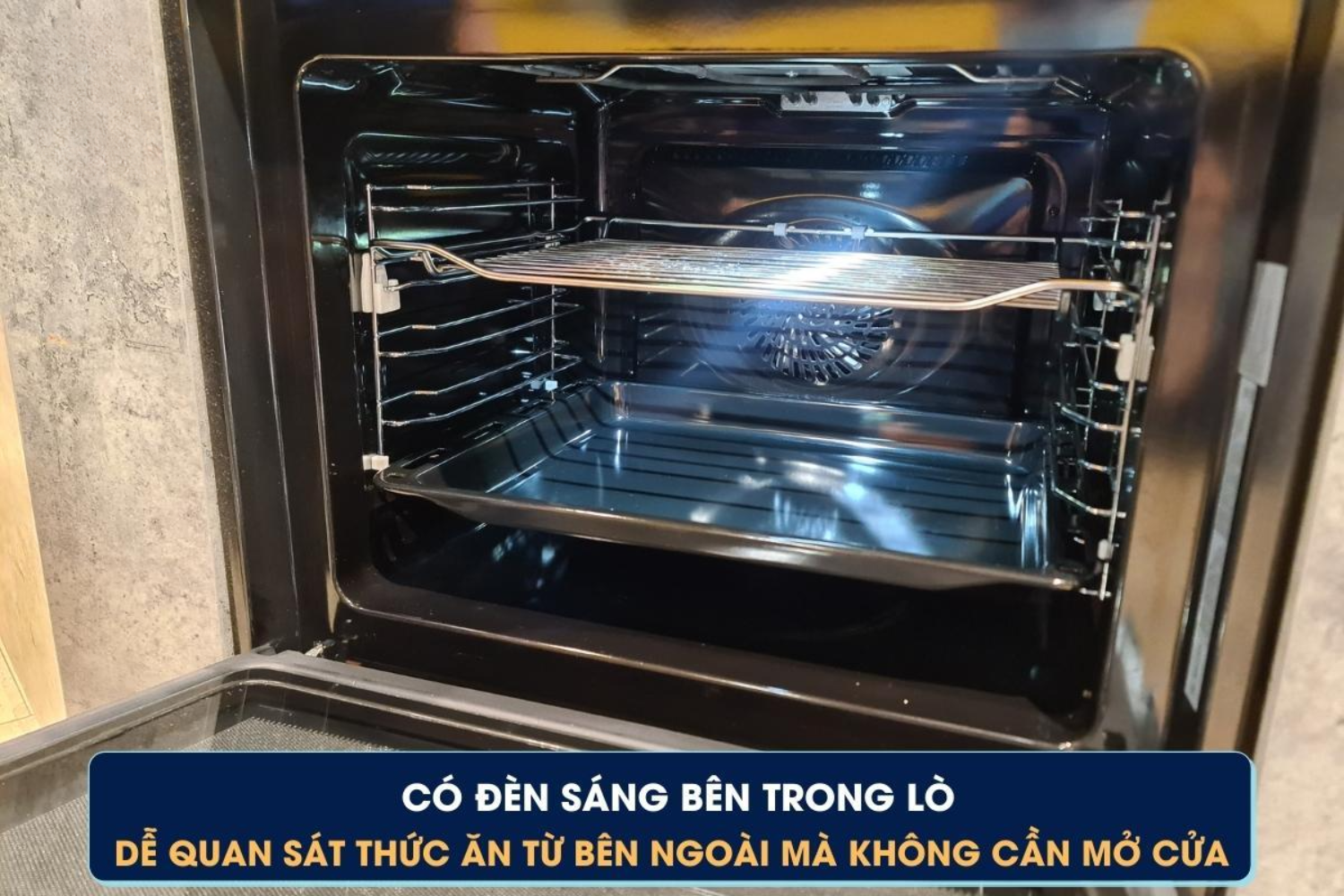 Lò Nướng Vi Sóng Malloca MOV-72CB | Lắp Âm 72 Lít