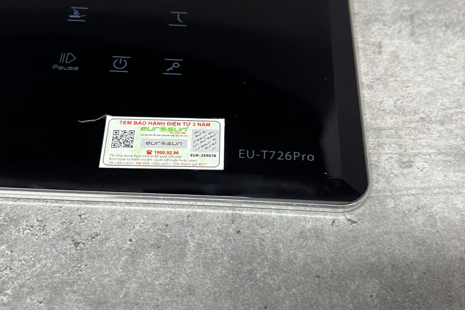 Bếp Từ Đôi Eurosun EU-T726pro | Lắp Âm 2 Vùng Nấu