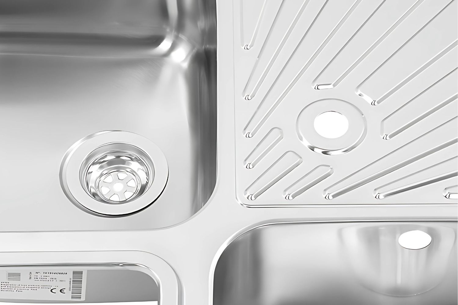 Chậu Rửa Bát 2 Hố Inox 304 Teka ANGULAR 2B