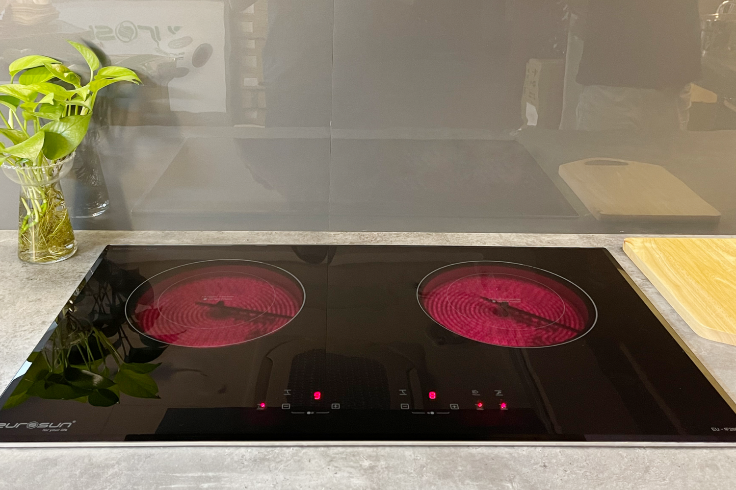 Bếp Điện Hồng Ngoại Eurosun EU-IF268S | Lắp Âm 2 Vùng Nấu