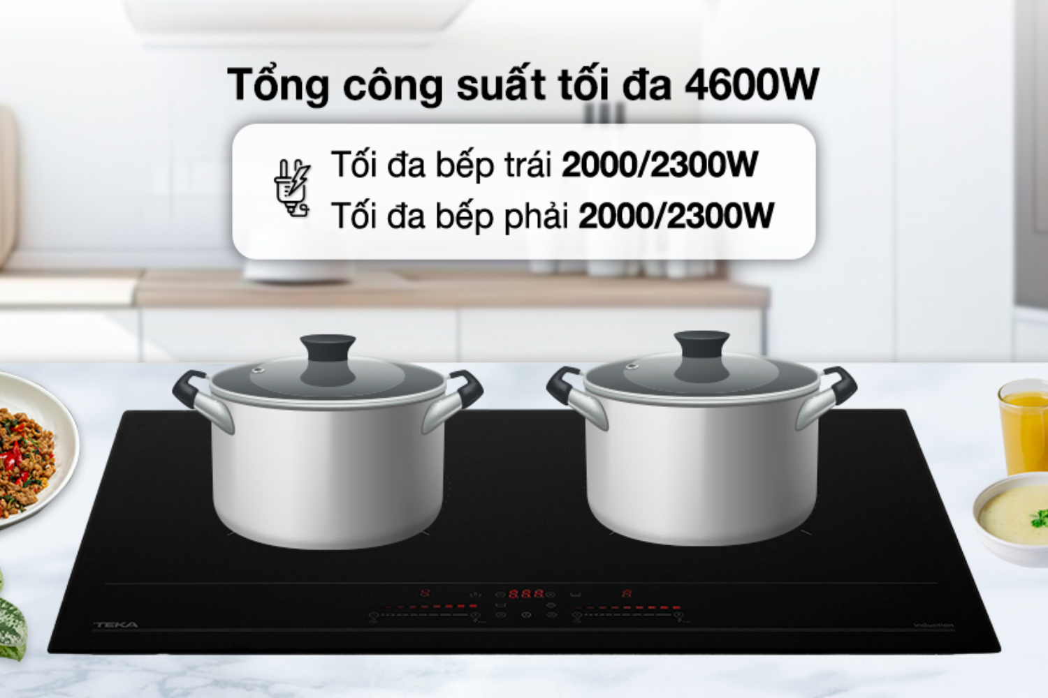 Bếp Từ Đôi Teka IBC 7320 D | Lắp Âm 2 Vùng Nấu