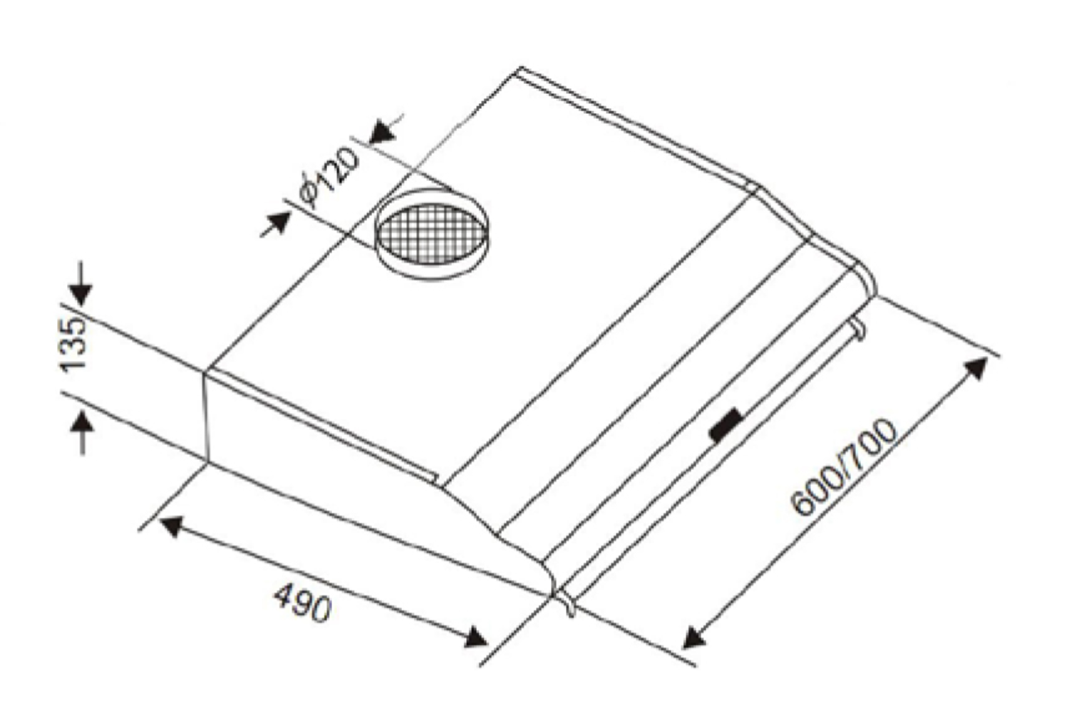 Máy hút mùi cổ điển Canzy CZ 2060B | 60cm