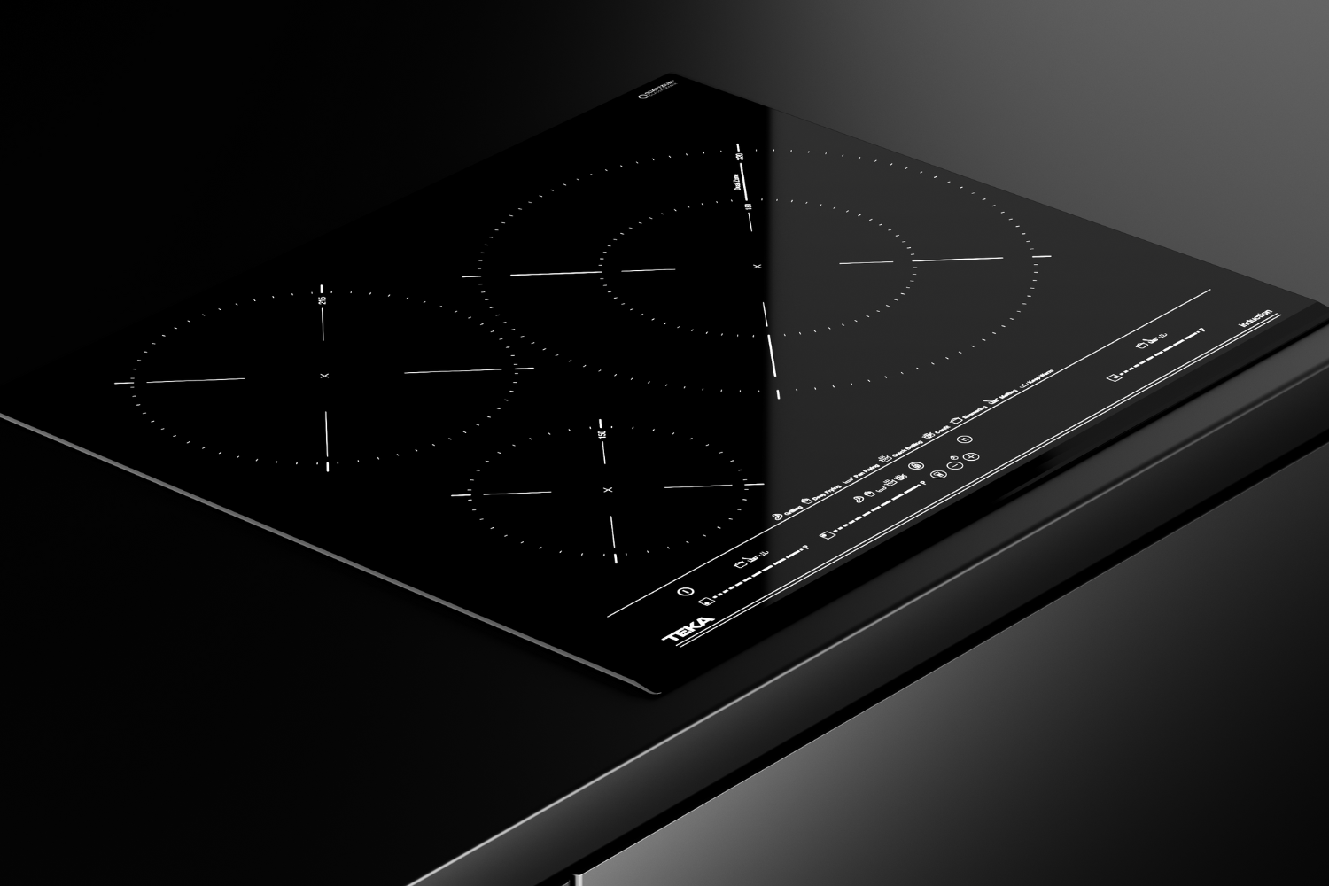 Bếp Từ Teka IZC 63630 BK MST | Lắp Âm 3 Vùng Nấu