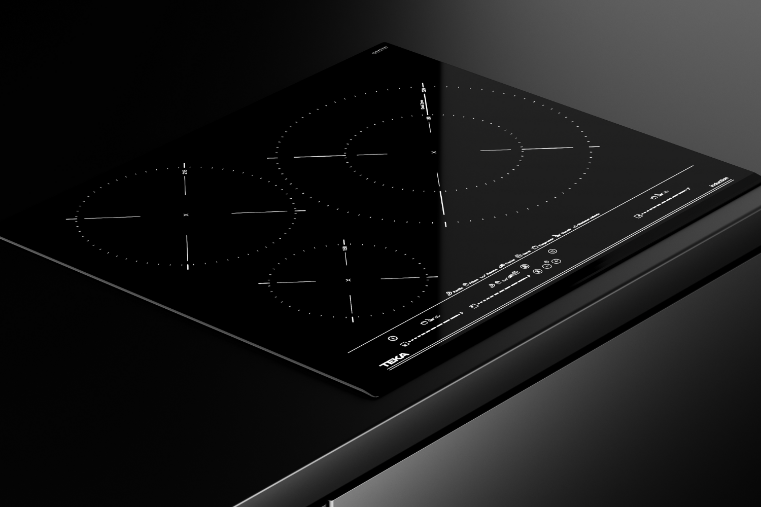 Bếp Từ Teka IZC 63632 BK MST | Lắp Âm 3 Vùng Nấu