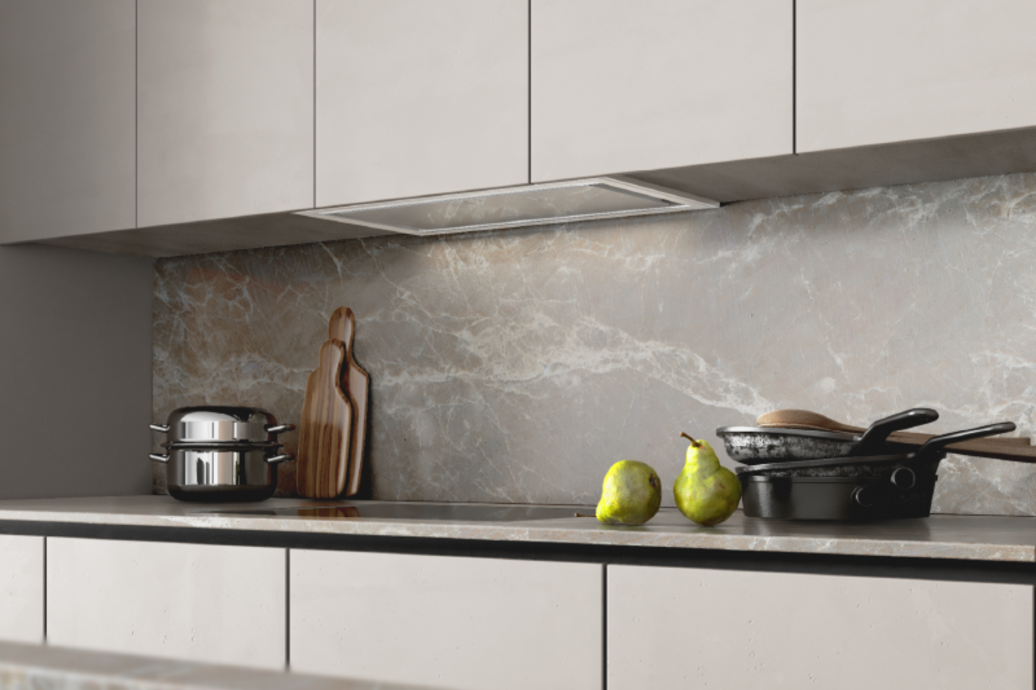 Máy Hút Mùi Âm Tủ Malloca Line Light K-750B