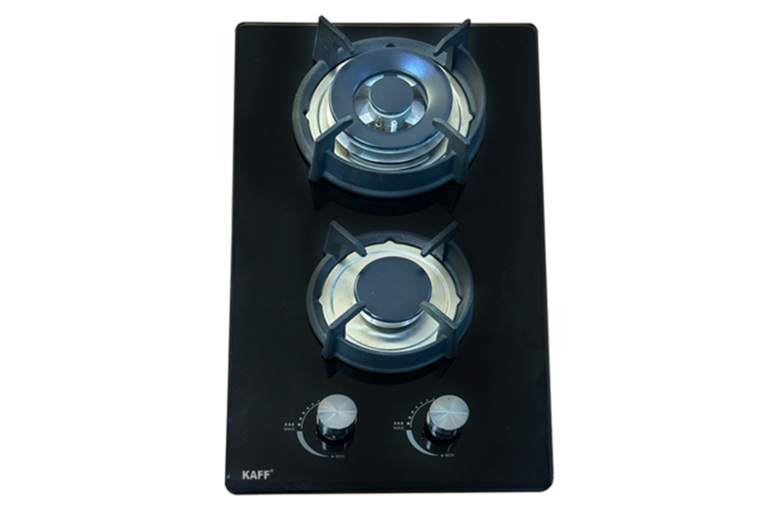 Bếp Gas Đôi Kaff KF-330GDH Domino | Lắp Âm 02 Vùng Nấu