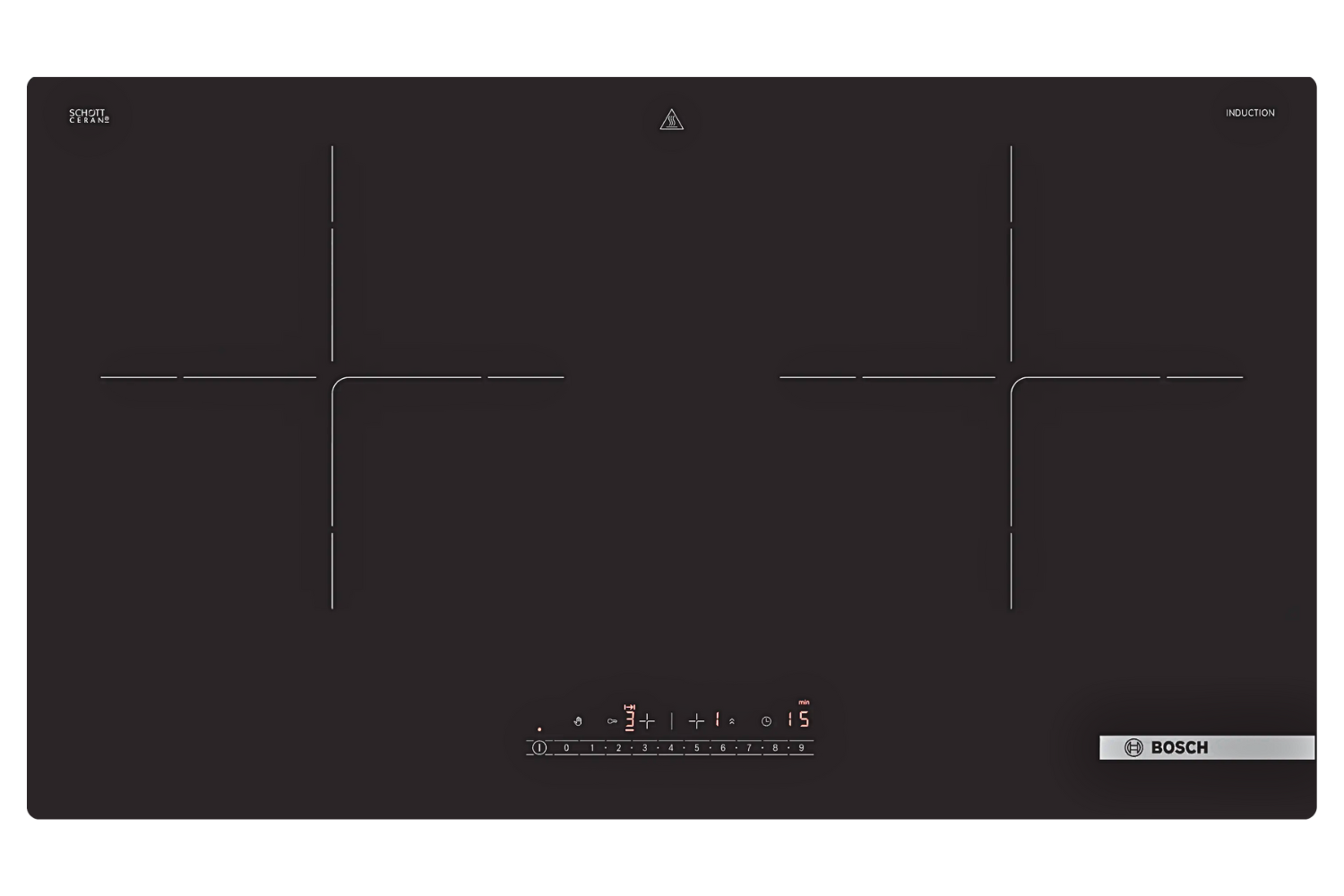 Bếp Từ Bosch Đôi PPI8256EVN Series 4 | Lăp Âm 02 Vùng Nấu