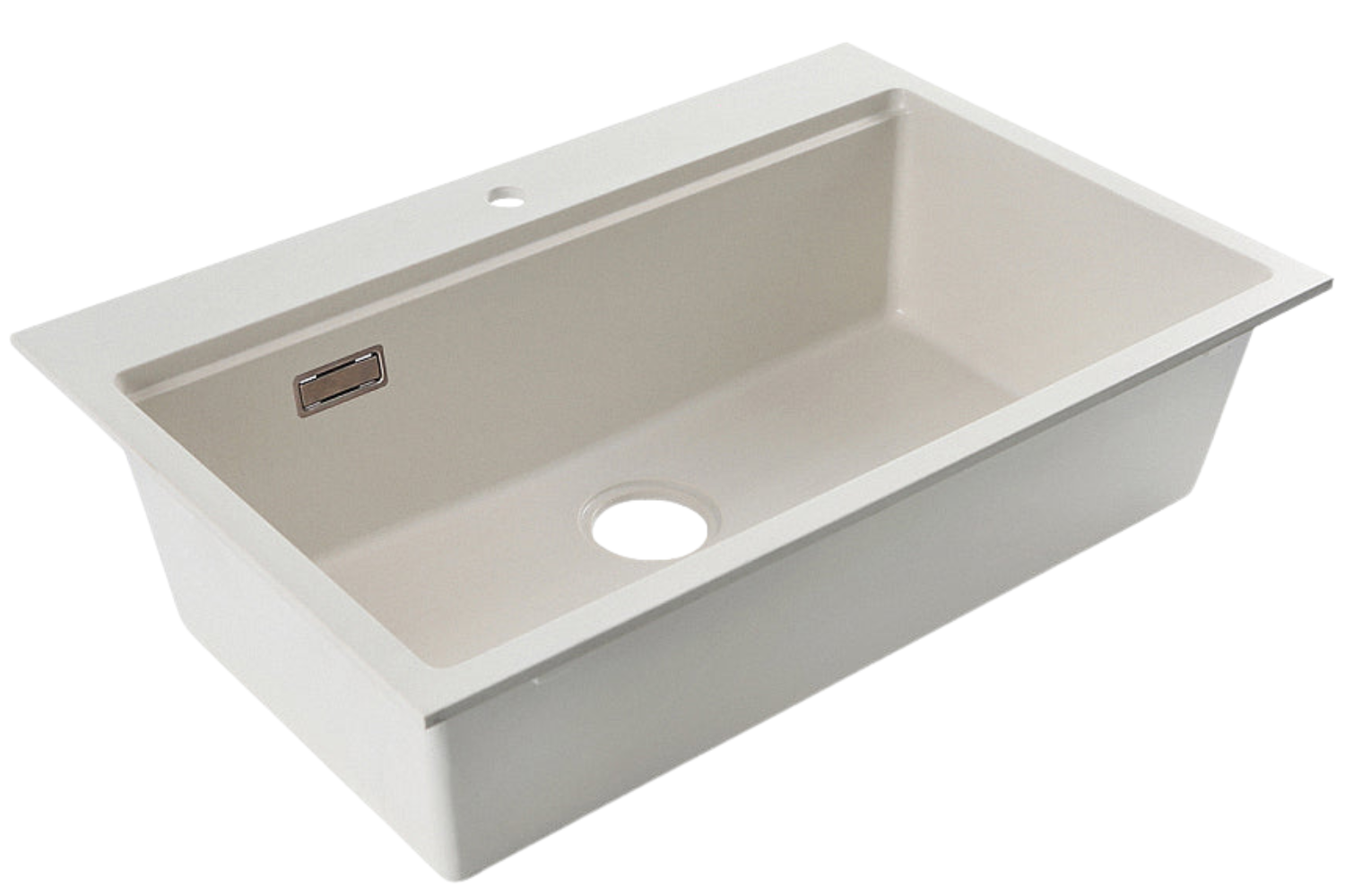 Chậu Rửa Bát 1 Hố Bằng Đá Granstone Hafele Essence HS22-GEN1S90M 577.25.430 | Màu Kem