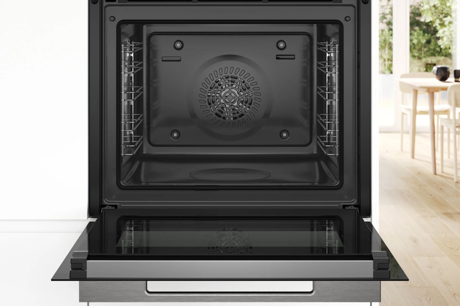 Lò Nướng Air Fry Bosch HBG7741B1 Serie 8 | Lắp Âm 71 Lít