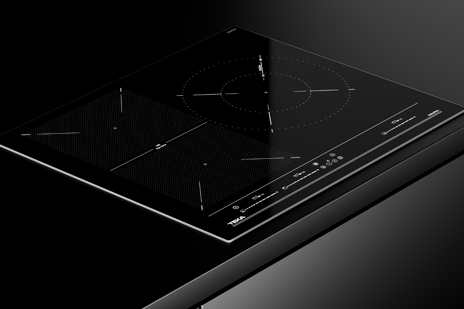 Bếp Từ Teka ITF 65320 BK MSP | Lắp Âm 3 Vùng Nấu