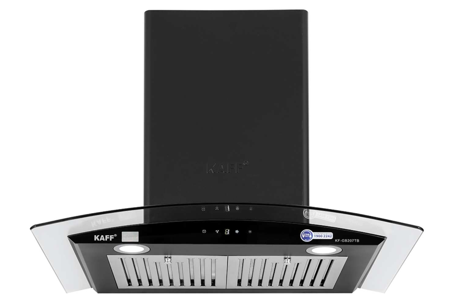 Máy Hút Mùi Kính Cong Kaff KF-GB209TB | 90cm