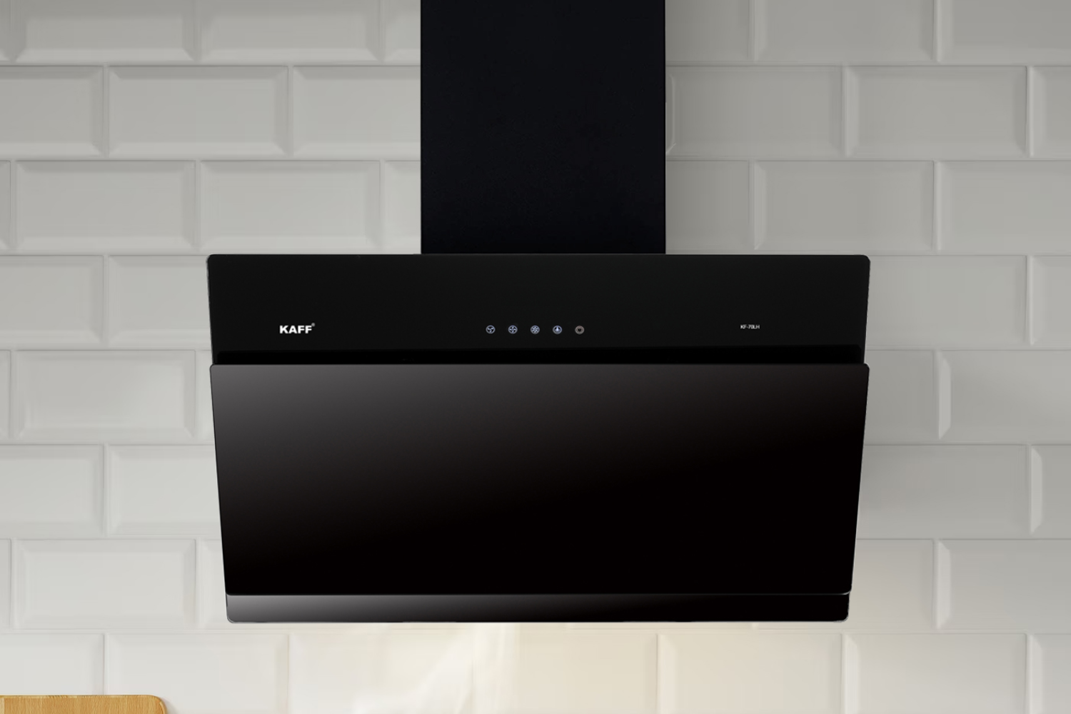 Máy Hút Mùi Áp Tường Kính Vát Kaff KF-70LH | 70cm