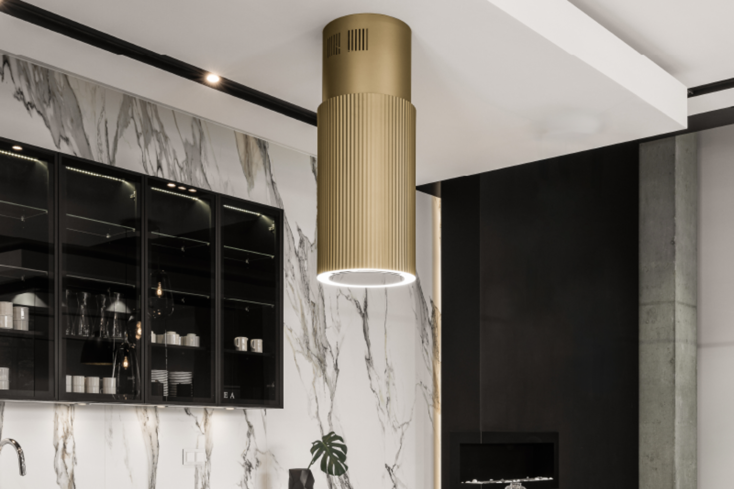 Máy Hút Mùi Đảo Bếp Malloca Monogold K-382G