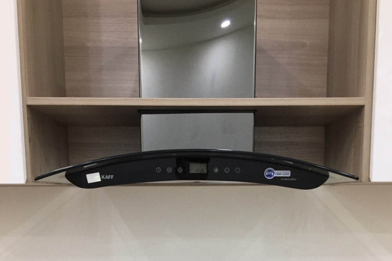 Máy Hút Mùi Áp Tường Kính Cong Kaff KF-GB702 | 70cm
