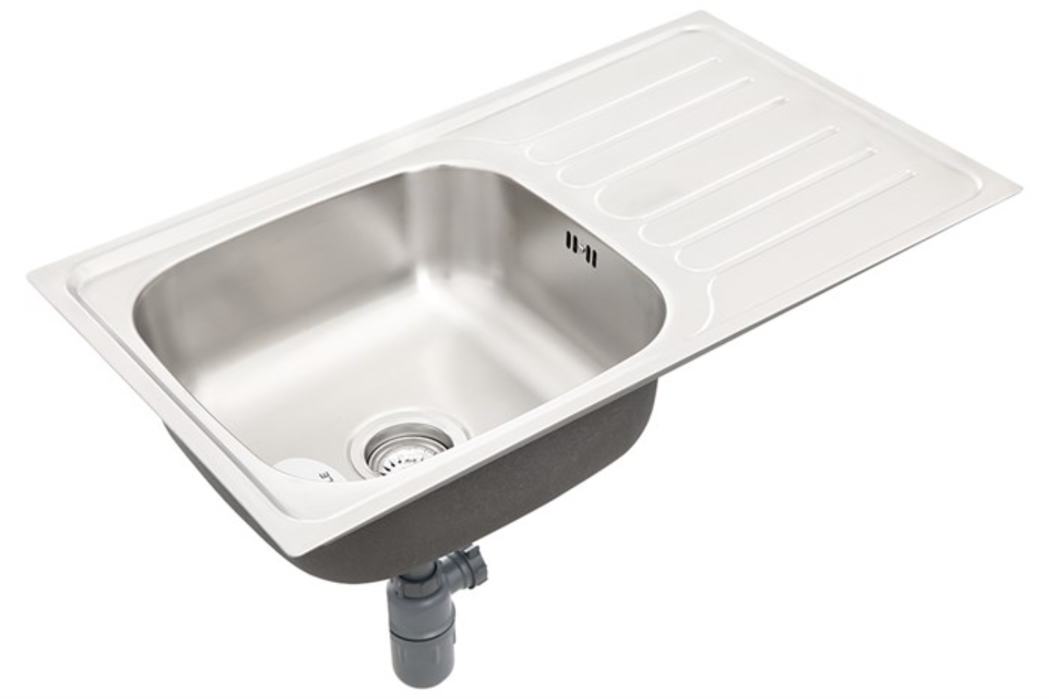 Chậu Rửa Bát 1 Hố Inox 304 Hafele HS19-SSD1R60 567.23.093