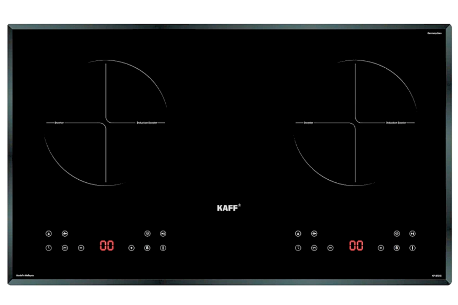 Bếp Từ Đôi KAFF KF-073II | Lắp Âm 02 Vùng Nấu