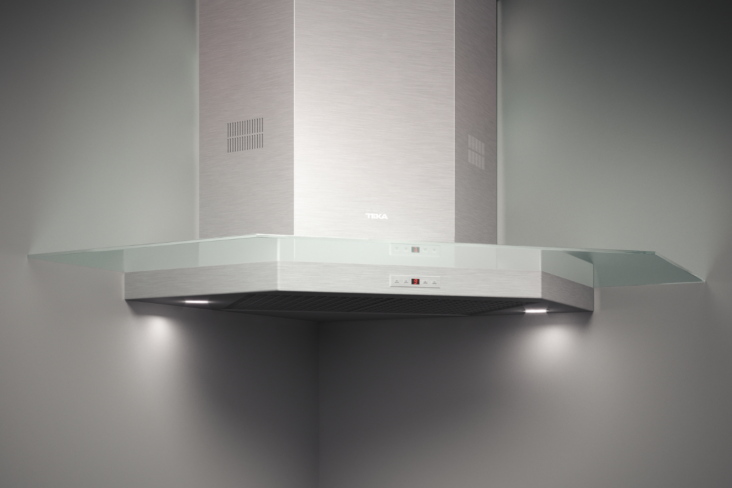 Máy hút mùi góc Teka MAESTRO DQ2 985 | 90cm
