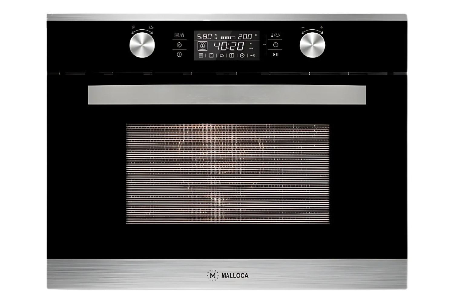 Lò Vi Sóng Có Nướng Malloca MW-LX12 | Lắp Âm 44 Lít