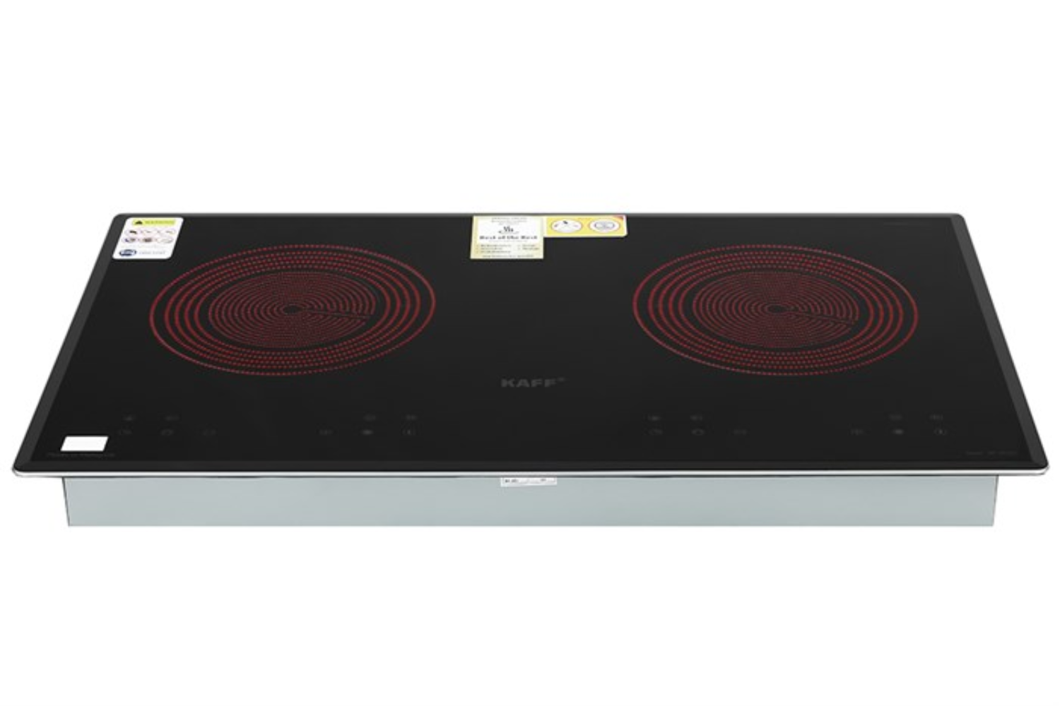 Bếp Điện Đôi KAFF KF-073CC | Lắp Âm 02 Vùng Hồng Ngoại