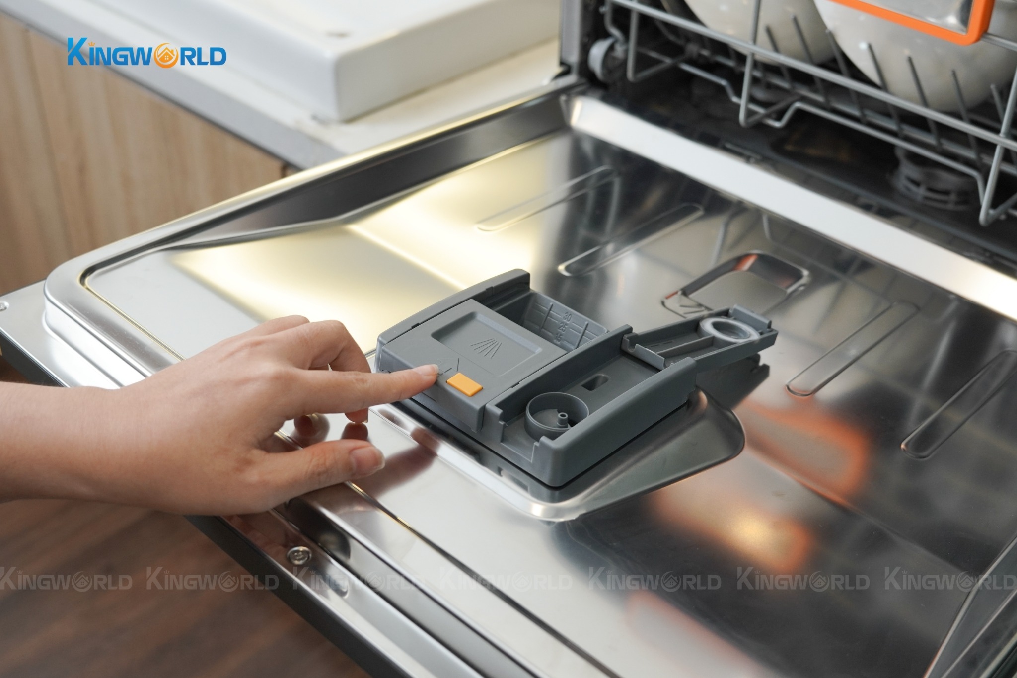 Máy Rửa Bát Độc Lập/Âm Tủ Junger Leopard DWJ-133-MS