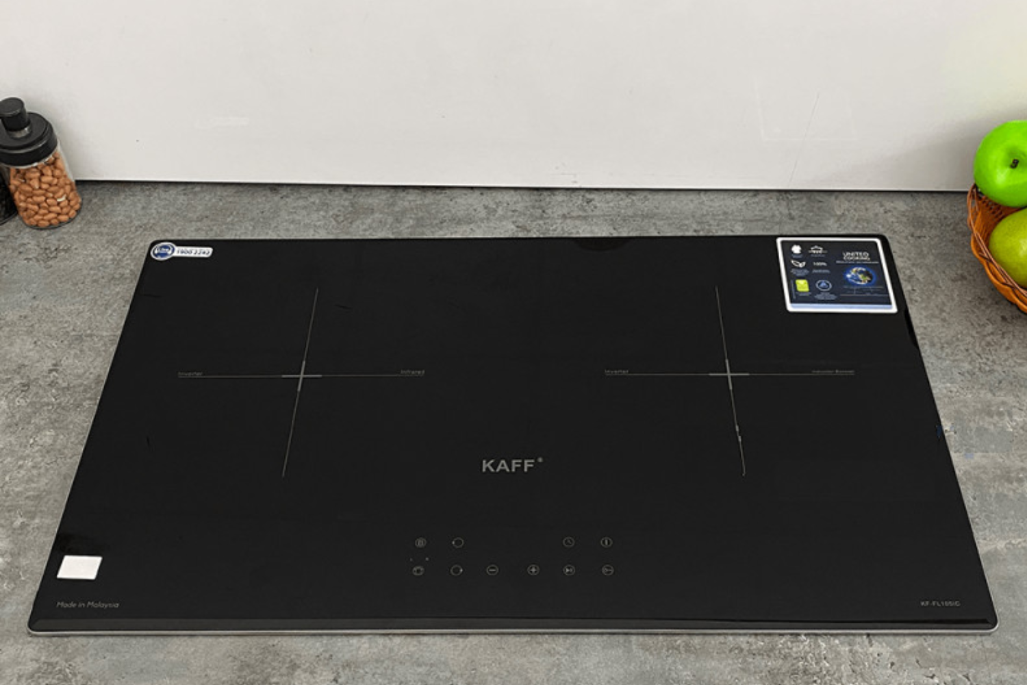 Bếp Điện Từ Âm KAFF KF-FL105IC | 01 Từ - 01 Hồng Ngoại