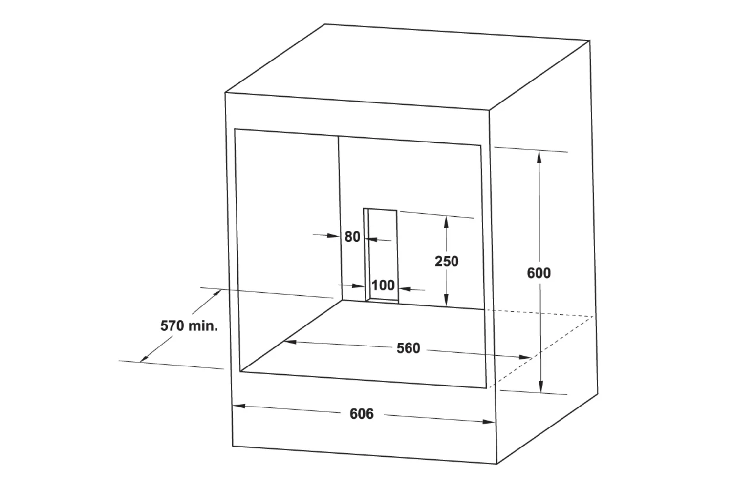 Lò Nướng Âm Tủ Hafele HO-4K70A (538.61.451) | Dung Tích 70 Lít