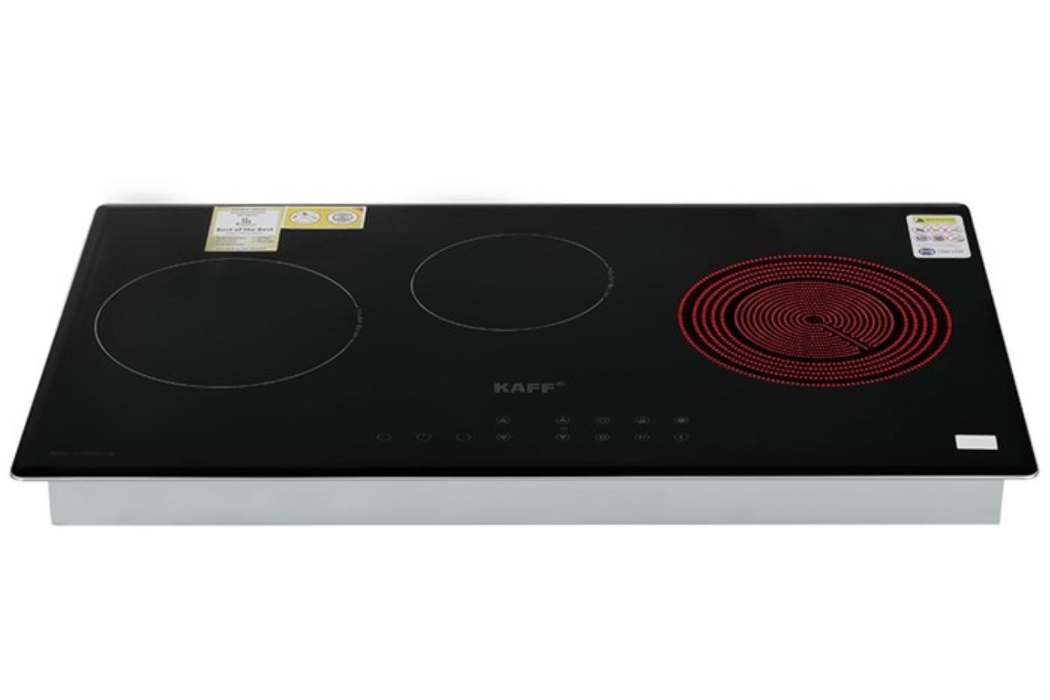 Bếp Từ Hồng Ngoại Âm KAFF KF-IC3801 | 02 Từ - 01 Điện