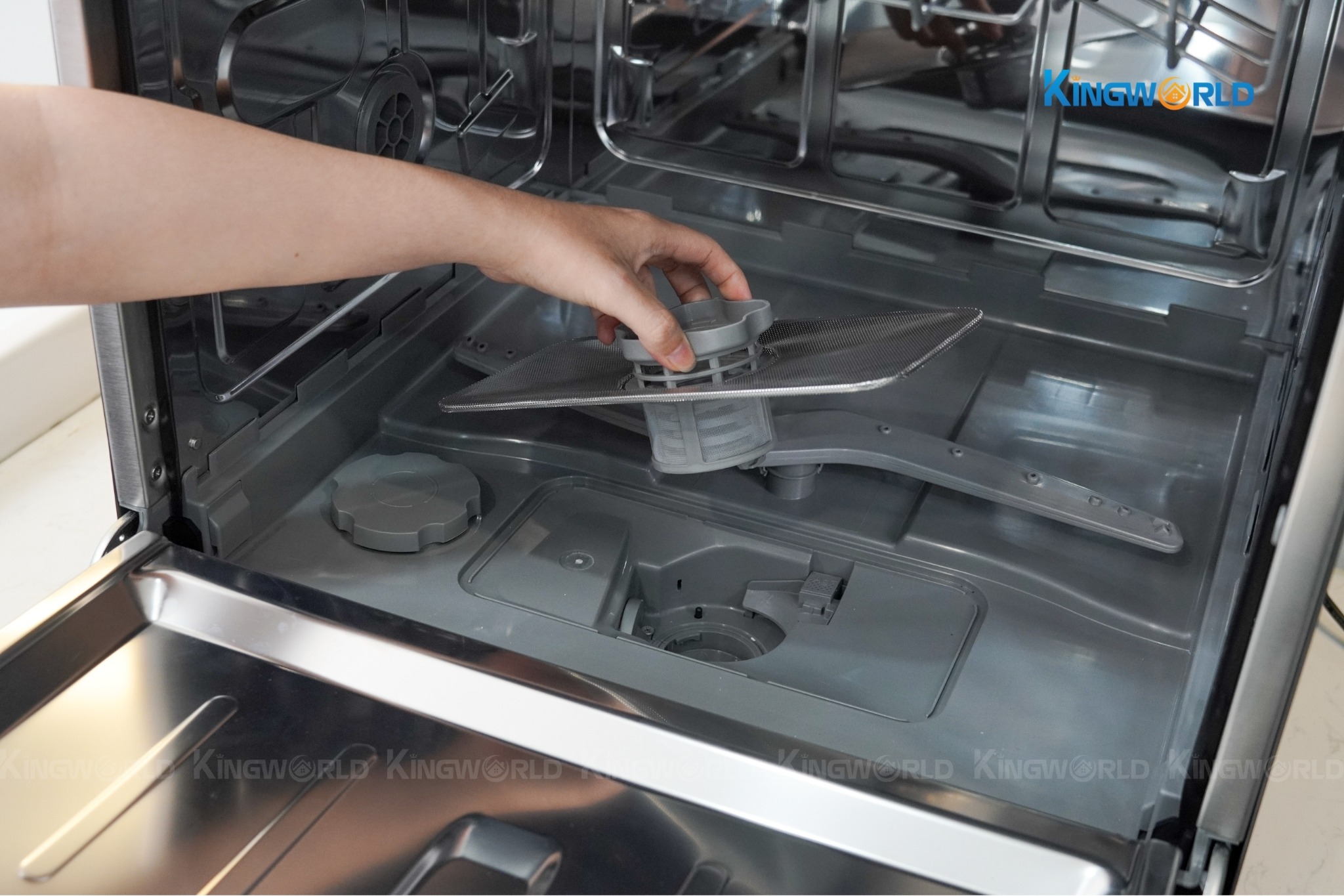 Máy Rửa Bát Độc Lập/Âm Tủ Junger Leopard DWJ-133-MS