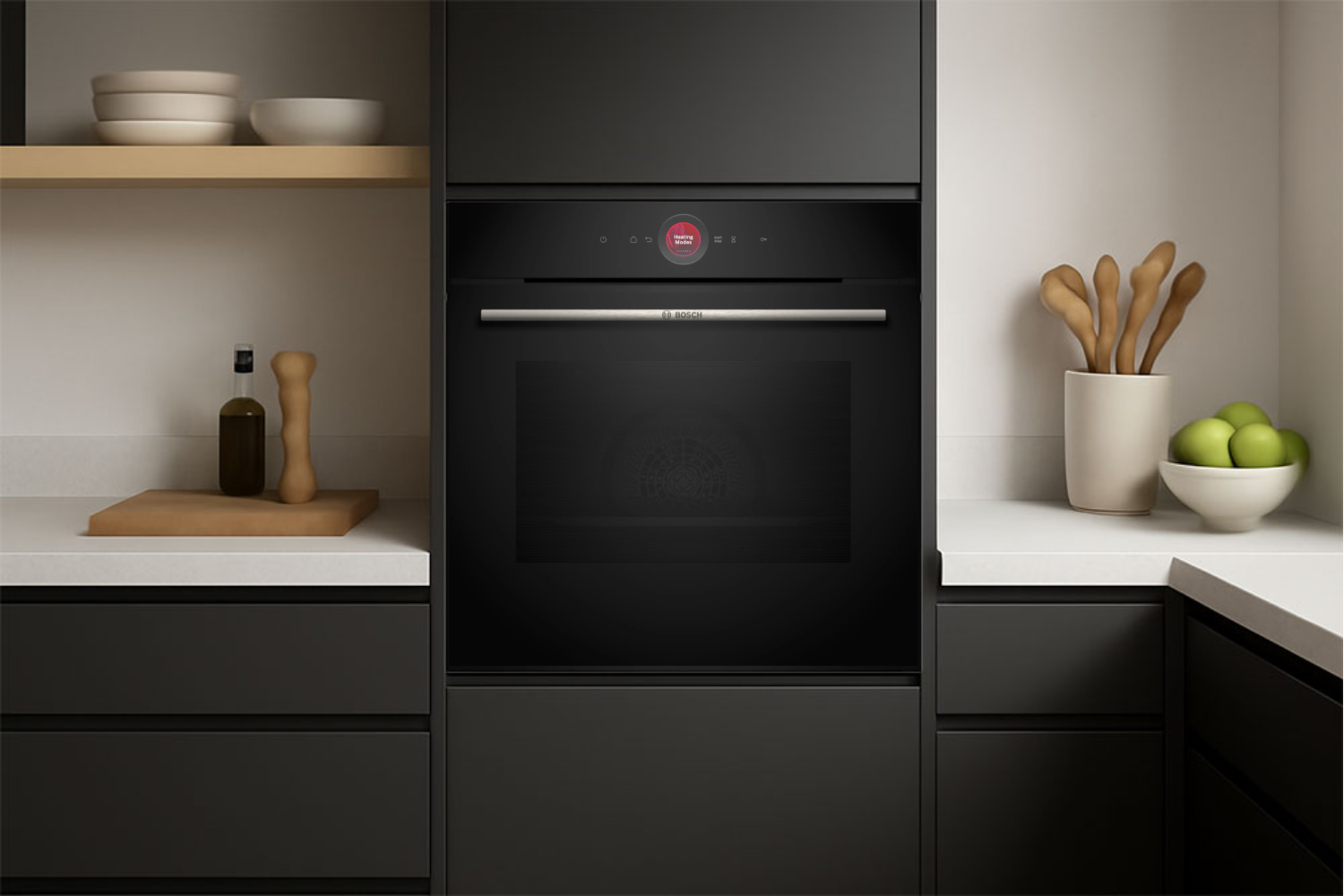 Lò Nướng Bosch HBG7341B1B Series 8 | Lắp Âm 71 Lít