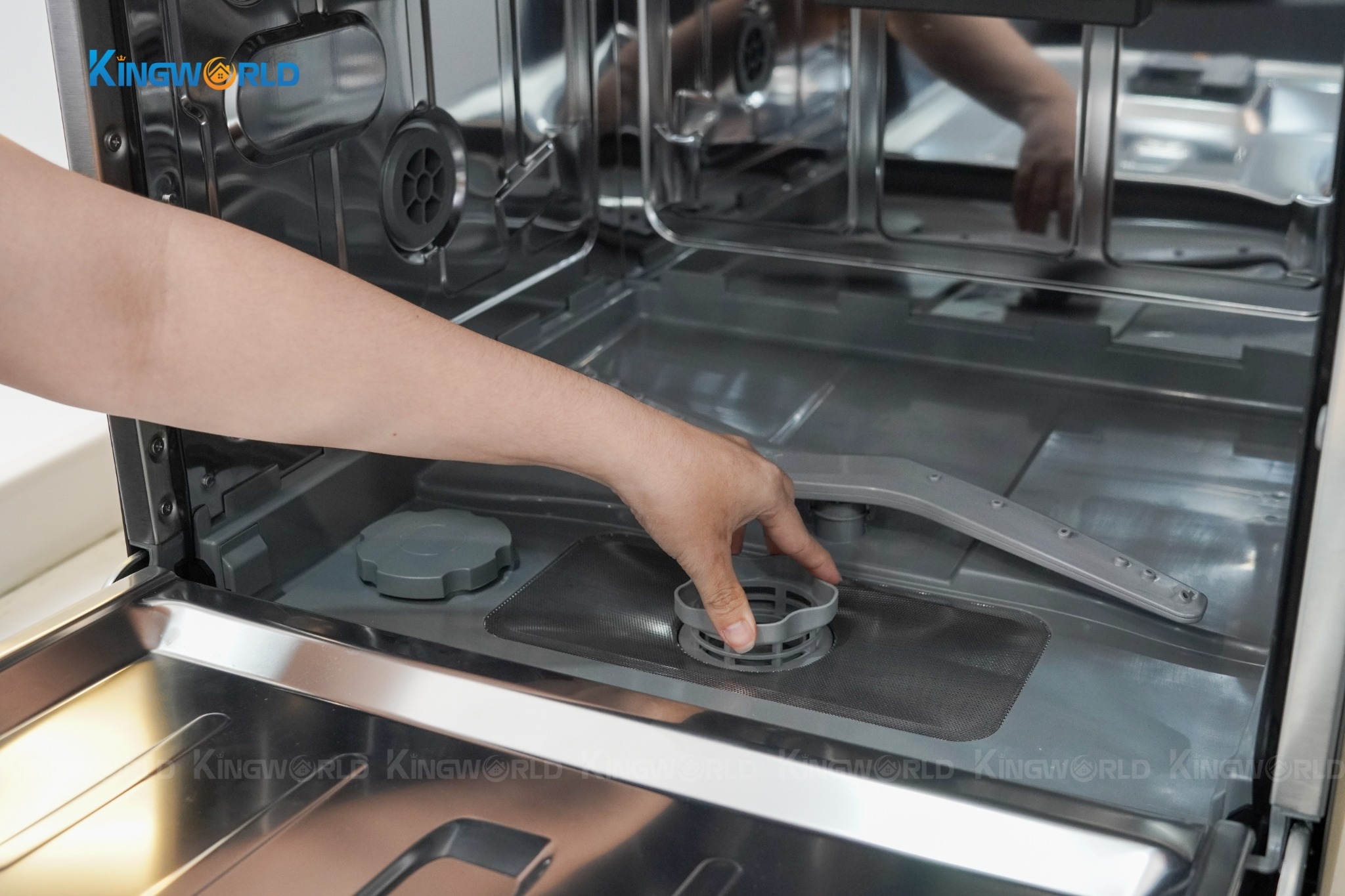 Máy Rửa Bát Độc Lập/Âm Tủ Junger Leopard DWJ-133-MS