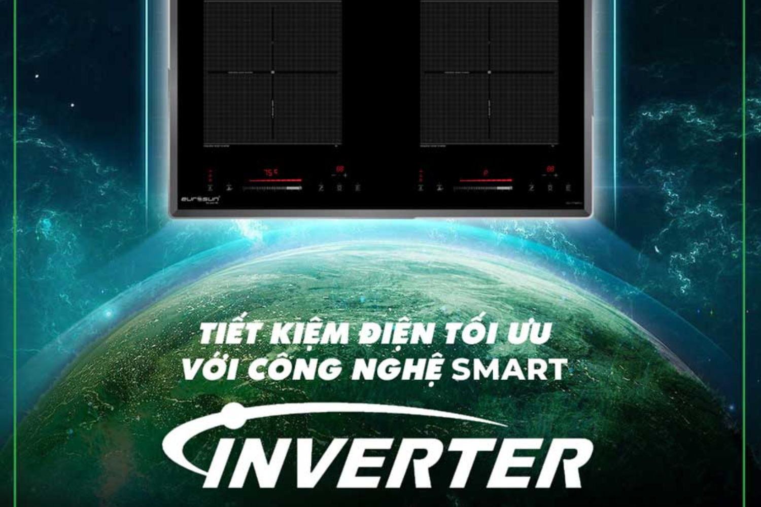 Bếp Từ Eurosun EU-T798pro | Lắp Âm 02 Vùng Nấu