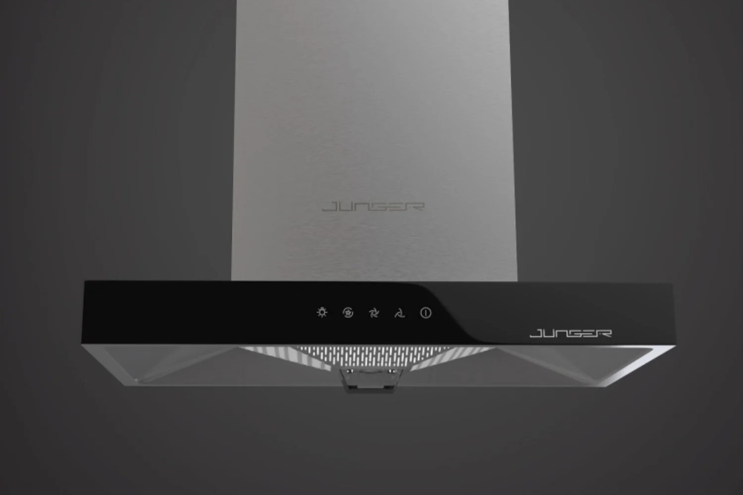 Máy hút mùi áp tường/âm tủ Junger HRJ-701 Bạc | 70cm