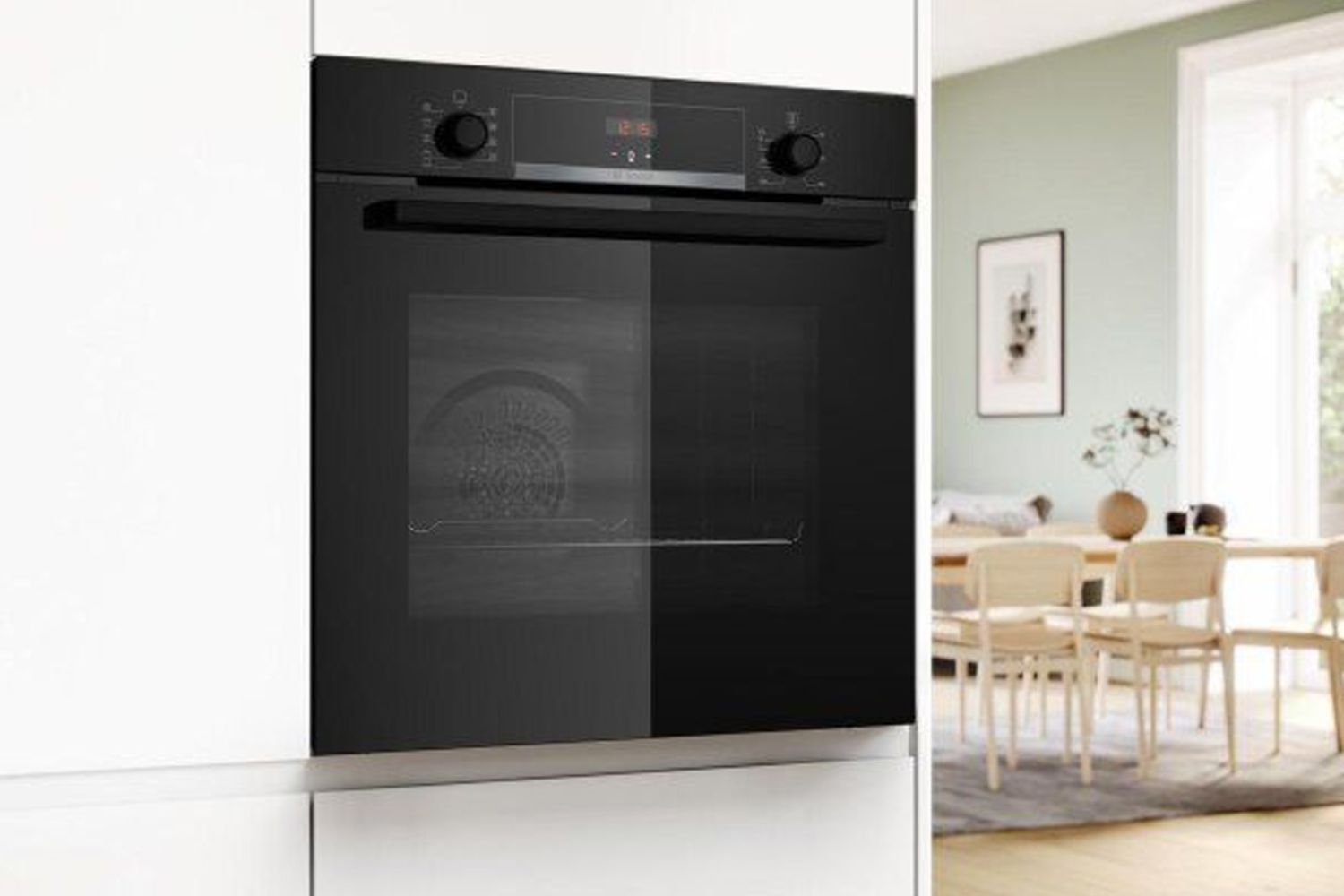 Lò Nướng Bosch HBA514BB3 Series 4 | Lắp Âm 71 Lít