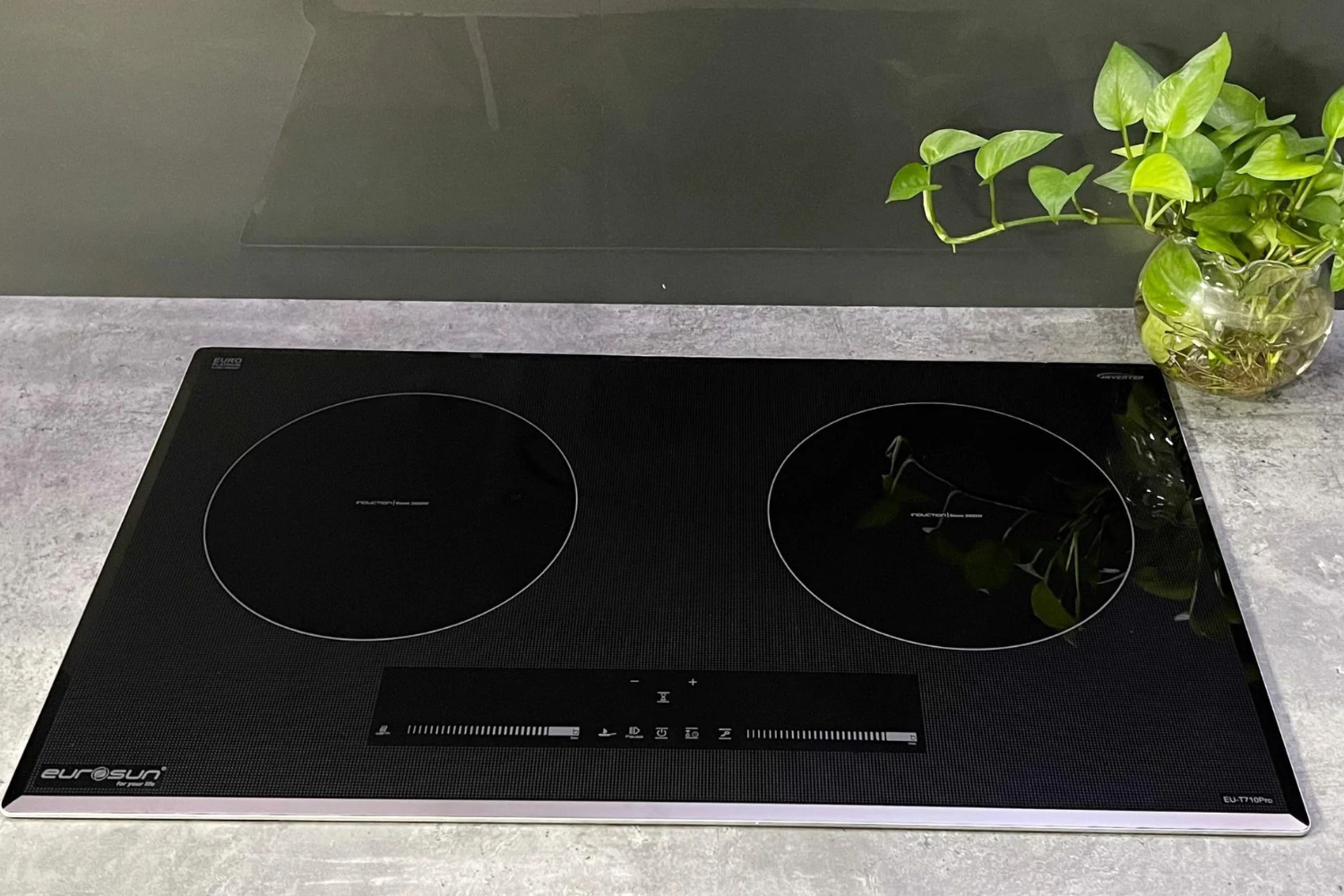 Bếp Từ Đôi Eurosun EU-T710Pro(G) | Lắp Âm 2 Vùng Nấu
