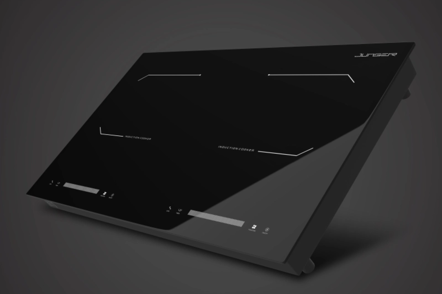 Bếp Từ Đôi Junger CEJ-202-II | Lắp Âm/Dương 2 Vùng Nấu