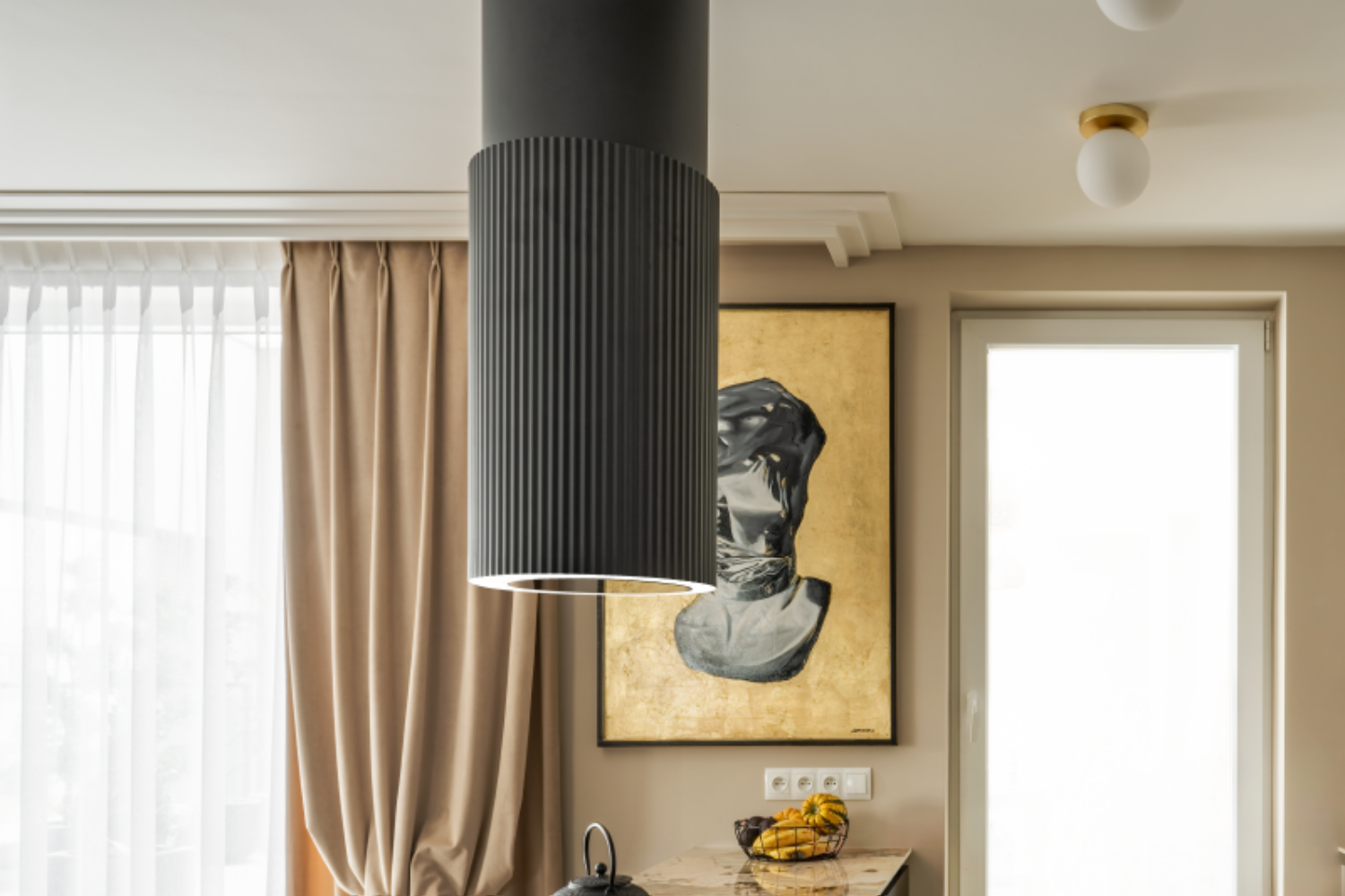 Máy Hút Mùi Đảo Bếp Malloca Monoblack K-382B