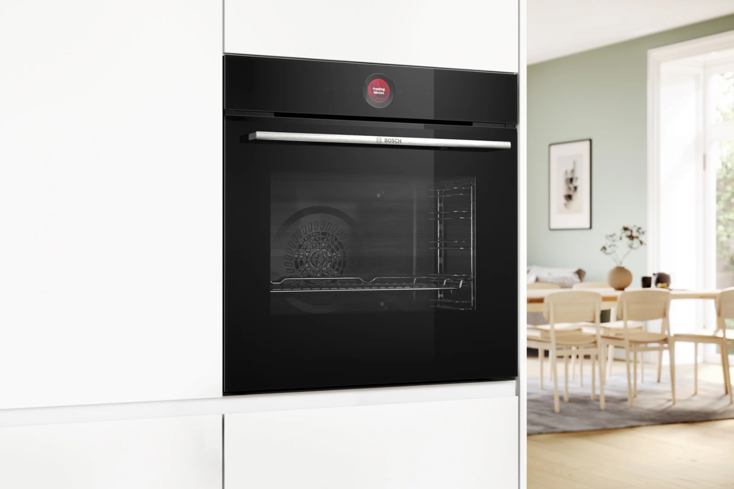 Lò Nướng Air Fry Bosch HBG7741B1 Serie 8 | Lắp Âm 71 Lít