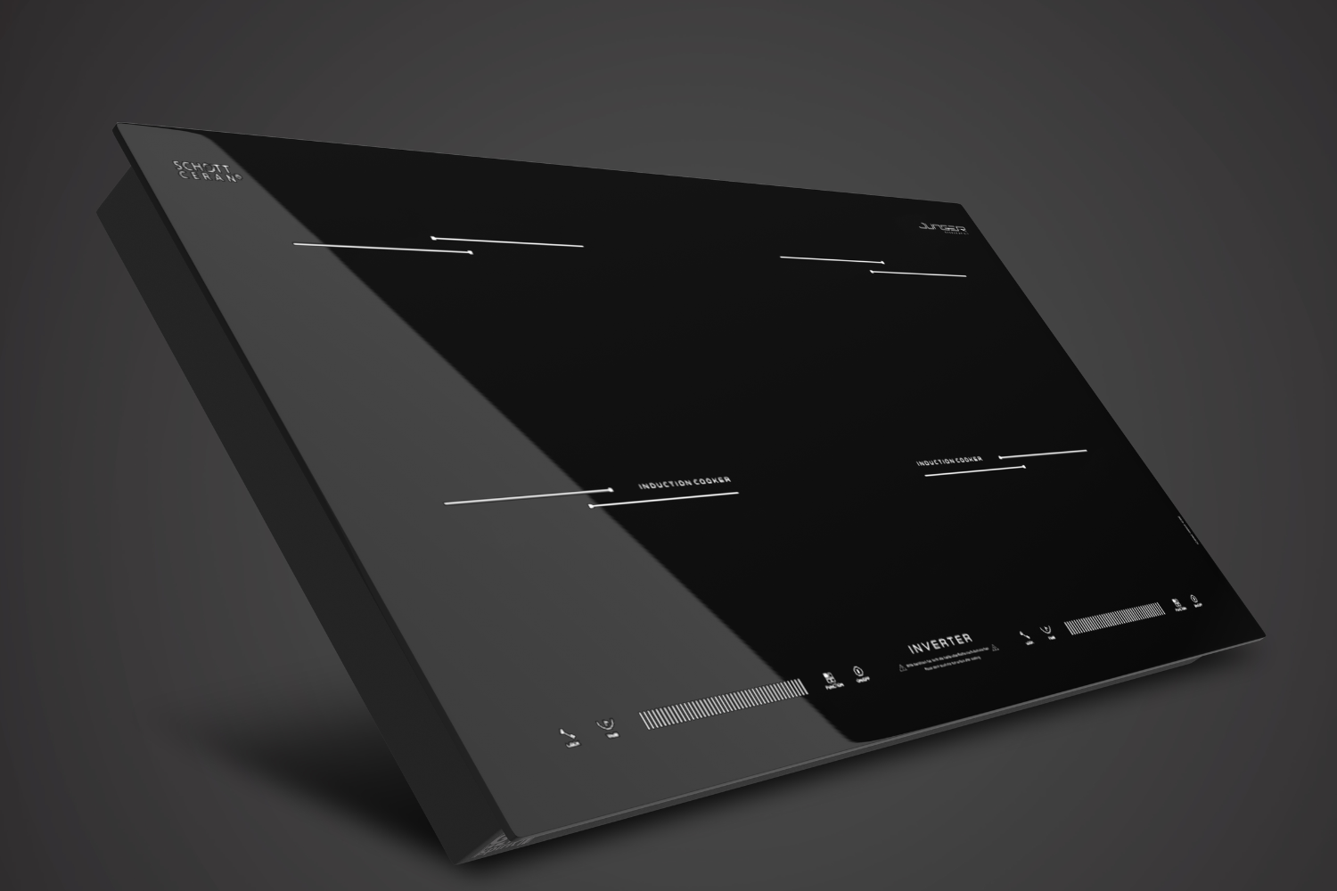 Bếp Từ Đôi Junger ID-39 | Lắp Âm/Dương 2 Vùng Nấu