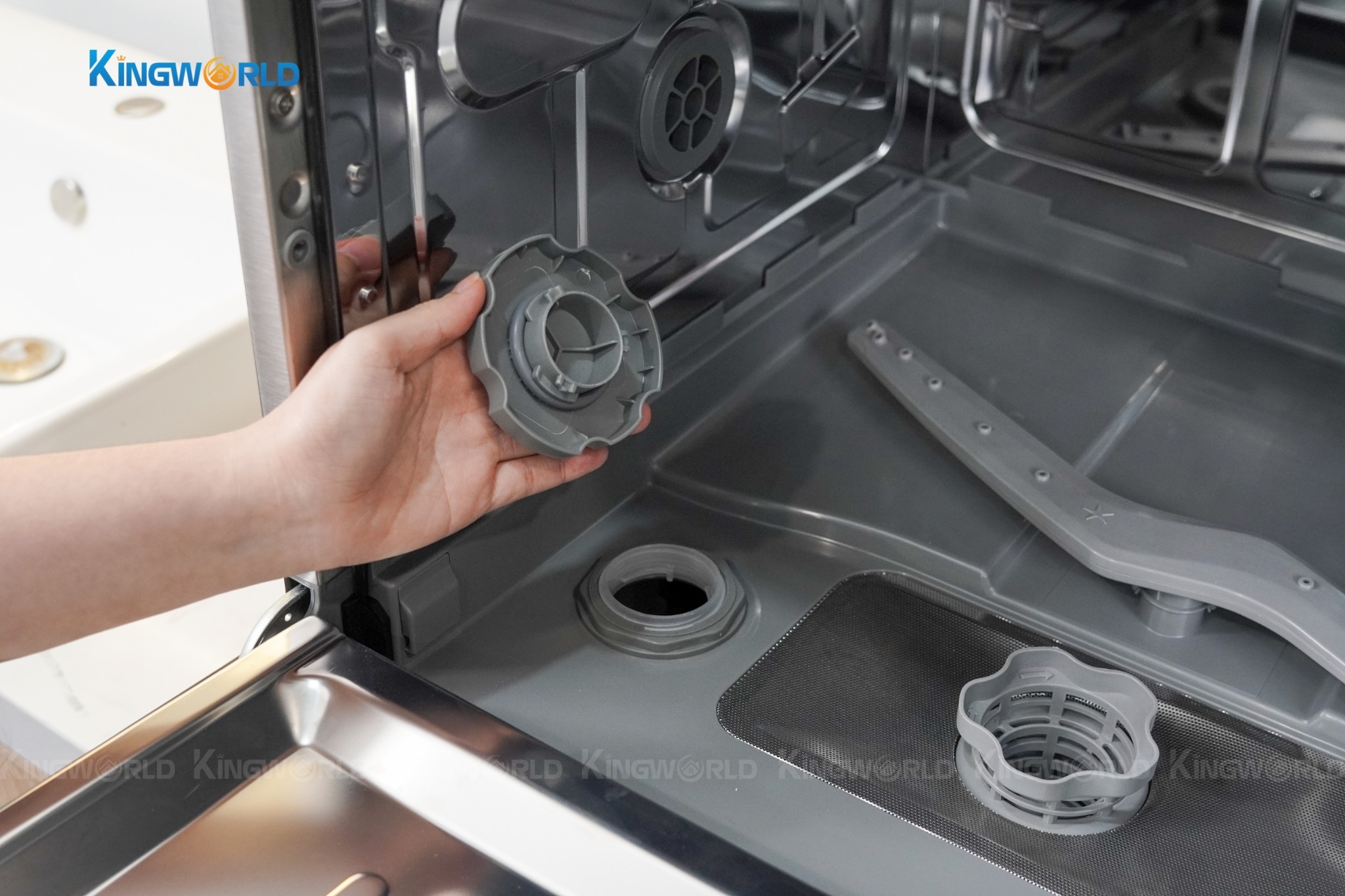 Máy Rửa Bát Độc Lập/Âm Tủ Junger Leopard DWJ-133-MS