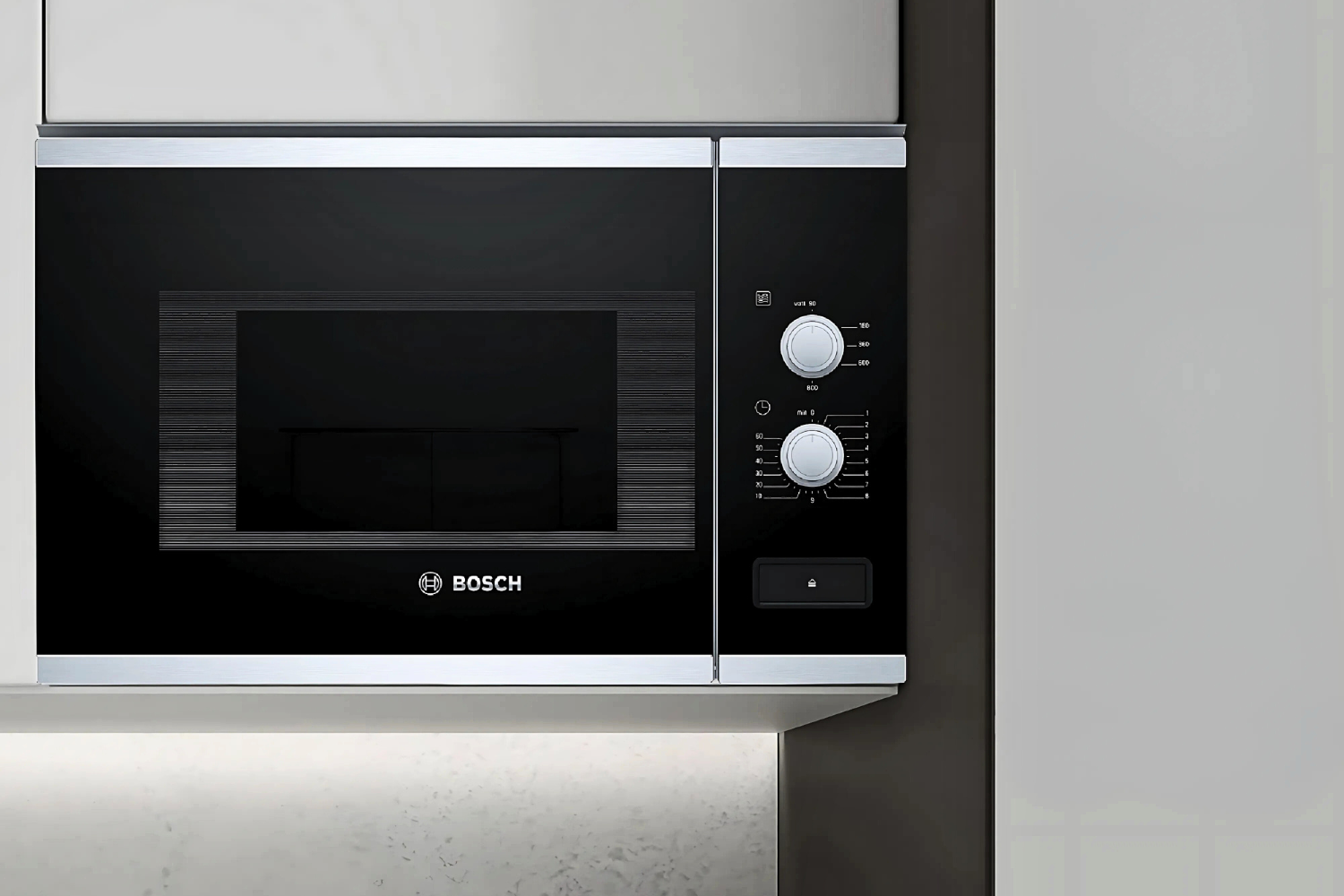 Lò Vi Sóng Có Nướng Bosch HMT72M654 Serie 6 | Lắp Âm 20 Lít