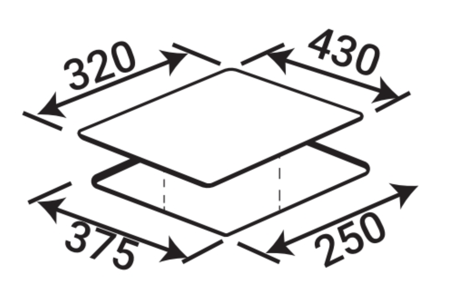 Bếp Gas Đơn Kaff KF-330GH | Âm Kính 01 Vùng Nấu